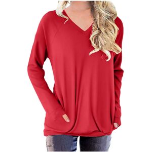 Unbranded (3XL, 01 Red) Long Sleeve Tops Womens T Shirts Casual Tunic Tops Dressy Shirts f Unbranded (3XL, 01 Red) Long Sleeve Tops Womens T Shirts Casual Tunic Tops Dressy Shirts f