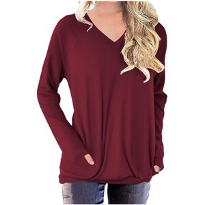 Unbranded (L, 04 Red) Long Sleeve Tops Womens T Shirts Casual Tunic Tops Dressy Shirts for Unbranded (L, 04 Red) Long Sleeve Tops Womens T Shirts Casual Tunic Tops Dressy Shirts for