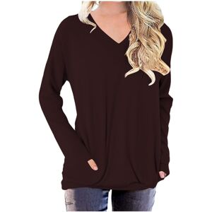 Unbranded (S, 03 Brown) Long Sleeve Tops Womens T Shirts Casual Tunic Tops Dressy Shirts f Unbranded (S, 03 Brown) Long Sleeve Tops Womens T Shirts Casual Tunic Tops Dressy Shirts f
