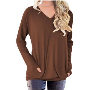 Unbranded (XXL, 03 Coffee) Long Sleeve Tops Womens T Shirts Casual Tunic Tops Dressy Shirt Unbranded (XXL, 03 Coffee) Long Sleeve Tops Womens T Shirts Casual Tunic Tops Dressy Shirt
