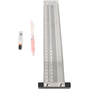 Unbranded Ultra Accuracy Marking Ruler Stainless Steel Unbranded Ultra Accuracy Marking Ruler Stainless Steel