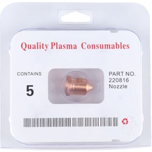 Unbranded 5Pcs 85A Plasma Cutter Nozzle Tips 220816 Fit for Unbranded 5Pcs 85A Plasma Cutter Nozzle Tips 220816 Fit for