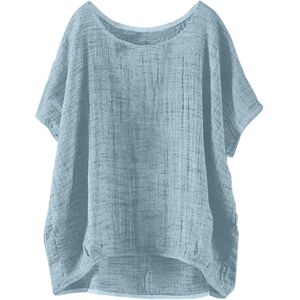 Unbranded (XXL, 001* Light Blue) Linen Shirts for Women Summer Short Sleeve Tops Solid Col Unbranded (XXL, 001* Light Blue) Linen Shirts for Women Summer Short Sleeve Tops Solid Col