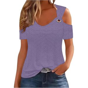 Unbranded (XXL, 001* Purple) Summer Tops for Women UK Clearance Ladies Tops Cold Sholuder Unbranded (XXL, 001* Purple) Summer Tops for Women UK Clearance Ladies Tops Cold Sholuder