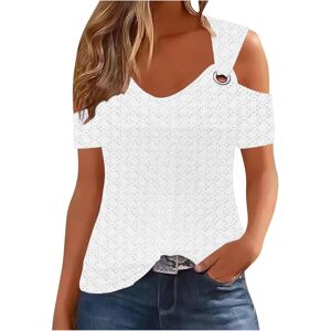 Unbranded (XXL, 001* White) Summer Tops for Women UK Clearance Ladies Tops Cold Sholuder T Unbranded (XXL, 001* White) Summer Tops for Women UK Clearance Ladies Tops Cold Sholuder T