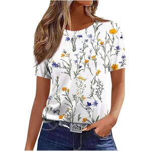 Unbranded (3XL, 011* White) Summer Tops for Women Clearance Ladies Tops Sale Promotion Boh Unbranded (3XL, 011* White) Summer Tops for Women Clearance Ladies Tops Sale Promotion Boh