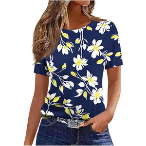 Unbranded (L, 013* Navy) Summer Tops for Women Clearance Ladies Tops Sale Promotion Boho F Unbranded (L, 013* Navy) Summer Tops for Women Clearance Ladies Tops Sale Promotion Boho F