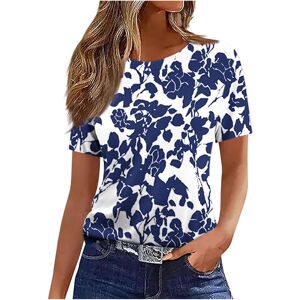 Unbranded (M, 015* Navy) Summer Tops for Women Clearance Ladies Tops Sale Promotion Boho F Unbranded (M, 015* Navy) Summer Tops for Women Clearance Ladies Tops Sale Promotion Boho F