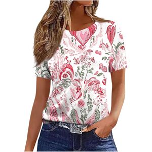 Unbranded (XL, 021* Pink) Summer Tops for Women Clearance Ladies Tops Sale Promotion Boho Unbranded (XL, 021* Pink) Summer Tops for Women Clearance Ladies Tops Sale Promotion Boho