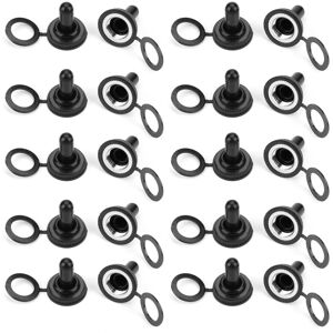 Unbranded 20Pcs 12mm Rocker Toggle Switch Waterproof Rubber Unbranded 20Pcs 12mm Rocker Toggle Switch Waterproof Rubber