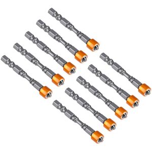 Unbranded 10Pcs 65mm PH2 Hex Shank Magnetic Anti Slip Unbranded 10Pcs 65mm PH2 Hex Shank Magnetic Anti Slip