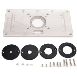 Unbranded 235mm X 120mm X 8mm Aluminum Woodworking DIY Unbranded 235mm X 120mm X 8mm Aluminum Woodworking DIY