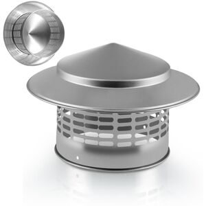 Unbranded Chimney Cover 20 cm Round Stainless Steel Rain Hat Fireplace Ventilation Hood fo Unbranded Chimney Cover 20 cm Round Stainless Steel Rain Hat Fireplace Ventilation Hood fo