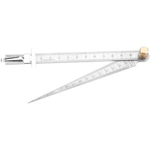 Unbranded Stainless Steel Welding Taper Feeler Gauge Ruler Unbranded Stainless Steel Welding Taper Feeler Gauge Ruler