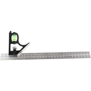 Unbranded 300mm Adjustable Combination Square Angle Ruler Unbranded 300mm Adjustable Combination Square Angle Ruler