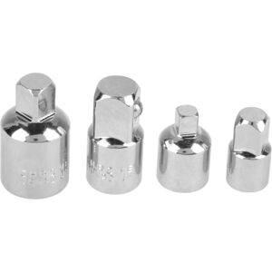 Unbranded 4Pcs Silver Chrome Vanadium Steel Socket Adapter Unbranded 4Pcs Silver Chrome Vanadium Steel Socket Adapter
