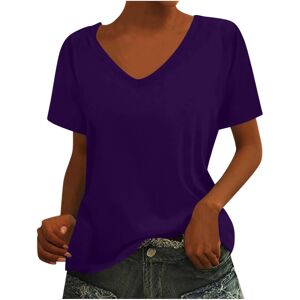 Unbranded (S, 002* Purple) Womens Summer Tops 2025 Short Sleeve V Neck T Shirts Dressy Pul Unbranded (S, 002* Purple) Womens Summer Tops 2025 Short Sleeve V Neck T Shirts Dressy Pul