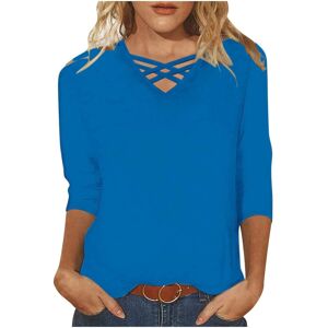Unbranded (3XL, 03 Blue) Womens Tops Clearance Blouses for Women Dressy Casual 3/4 Sleeve Unbranded (3XL, 03 Blue) Womens Tops Clearance Blouses for Women Dressy Casual 3/4 Sleeve