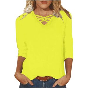 Unbranded (5XL, 02 Yellow) Womens Tops Clearance Blouses for Women Dressy Casual 3/4 Sleev Unbranded (5XL, 02 Yellow) Womens Tops Clearance Blouses for Women Dressy Casual 3/4 Sleev