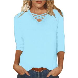 Unbranded (XXL, 01 Blue) Womens Tops Clearance Blouses for Women Dressy Casual 3/4 Sleeve Unbranded (XXL, 01 Blue) Womens Tops Clearance Blouses for Women Dressy Casual 3/4 Sleeve