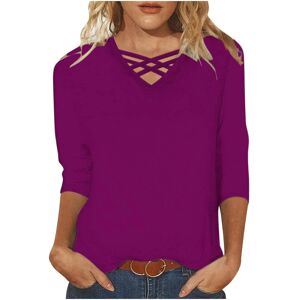 Unbranded (XXL, 03 Purple) Womens Tops Clearance Blouses for Women Dressy Casual 3/4 Sleev Unbranded (XXL, 03 Purple) Womens Tops Clearance Blouses for Women Dressy Casual 3/4 Sleev