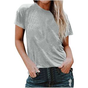Unbranded (3XL, 002* Silver) Womens Summer Tops Casual T-Shirts Dressy Tunic Tops Crewneck Unbranded (3XL, 002* Silver) Womens Summer Tops Casual T-Shirts Dressy Tunic Tops Crewneck