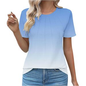 Unbranded (M, 020 Light Blue) Summer Tops for Women UK Clearance Ladies Tops Womens Dressy Unbranded (M, 020 Light Blue) Summer Tops for Women UK Clearance Ladies Tops Womens Dressy