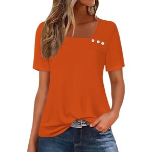 Unbranded (L, 002* Orange) Womens Tops V Neck Summer Short Sleeve Shirts Dressy Casual Tun Unbranded (L, 002* Orange) Womens Tops V Neck Summer Short Sleeve Shirts Dressy Casual Tun