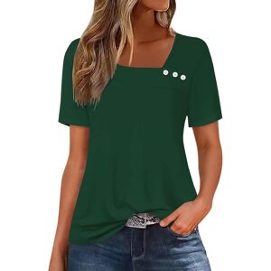 Unbranded (S, 001* Green) Womens Tops V Neck Summer Short Sleeve Shirts Dressy Casual Tuni Unbranded (S, 001* Green) Womens Tops V Neck Summer Short Sleeve Shirts Dressy Casual Tuni