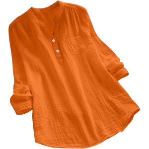 Unbranded (M, 01 Orange) Button Down Shirts for Women Summer Tops Women's Dressy Casual Bl Unbranded (M, 01 Orange) Button Down Shirts for Women Summer Tops Women's Dressy Casual Bl