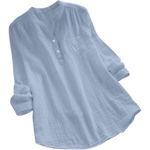Unbranded (XXL, 01 Blue) Button Down Shirts for Women Summer Tops Women's Dressy Casual Bl Unbranded (XXL, 01 Blue) Button Down Shirts for Women Summer Tops Women's Dressy Casual Bl