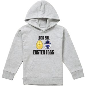 (7-8 Years, Athletic Heather) Star Wars Childrens/Kids Look Sir, Easter Eggs Pul (7-8 Years, Athletic Heather) Star Wars Childrens/Kids Look Sir, Easter Eggs Pul