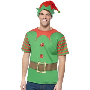 Smiffys Mens Instant Kit Elf Costume Smiffys Mens Instant Kit Elf Costume