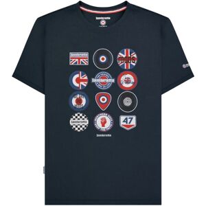 (XL, Iron) Lambretta Mens Badge T-Shirt (XL, Iron) Lambretta Mens Badge T-Shirt