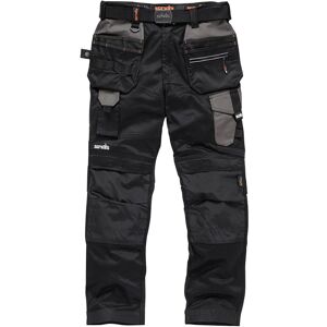 (38S, Black) Scruffs Mens Pro Flex Holster Pocket Work Trousers (38S, Black) Scruffs Mens Pro Flex Holster Pocket Work Trousers