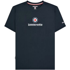 (M, Navy) Lambretta Mens Logo T-Shirt (M, Navy) Lambretta Mens Logo T-Shirt
