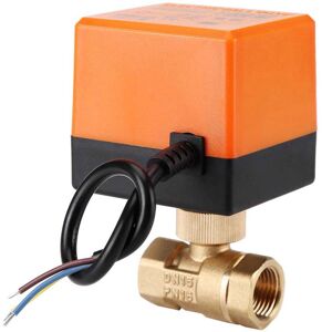 Unbranded AC 220V Brass Electric Motorized Ball Valve 2 Way Unbranded AC 220V Brass Electric Motorized Ball Valve 2 Way