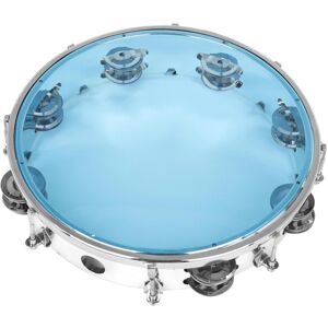 Unbranded Tambourin Portable Tambourine Handheld Drum Bell Blue Metal Jingles Musical Inst Unbranded Tambourin Portable Tambourine Handheld Drum Bell Blue Metal Jingles Musical Inst