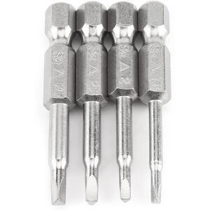 Unbranded 4pcs 50mm Triangle shaped Screwdriver Bits Unbranded 4pcs 50mm Triangle shaped Screwdriver Bits