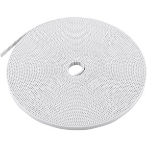 Unbranded 10M White Open Timing Belt Width 6mm PU with Steel Unbranded 10M White Open Timing Belt Width 6mm PU with Steel