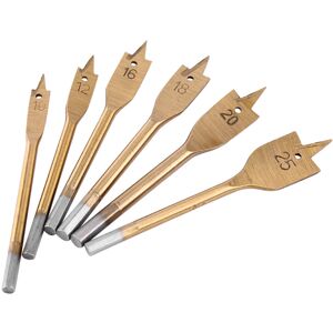 Unbranded 6pcs High carbon Steel Spade Paddle Bits Unbranded 6pcs High carbon Steel Spade Paddle Bits