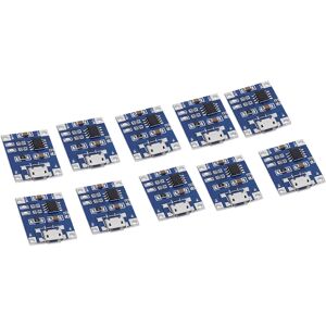 Unbranded 10pcs Micro USB 1A Lithium Battery Charger Unbranded 10pcs Micro USB 1A Lithium Battery Charger