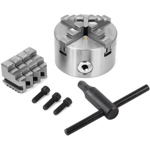 Unbranded 4inch 100mm 4 Jaw Self Centering Lathe Chuck With Unbranded 4inch 100mm 4 Jaw Self Centering Lathe Chuck With