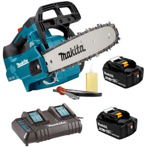 Makita DUC306CT2 Twin 18v / 36v LXT Cordless Lithium Ion Chainsaw 300mm 2x 5.0ah Makita DUC306CT2 Twin 18v / 36v LXT Cordless Lithium Ion Chainsaw 300mm 2x 5.0ah
