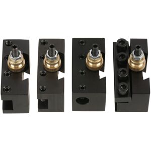 Unbranded 4pcs Mini Lathe Quick Change Tool Post Holder Kit Unbranded 4pcs Mini Lathe Quick Change Tool Post Holder Kit