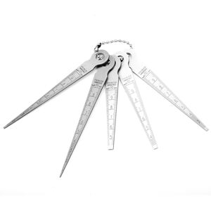 Unbranded 1 Set Stainless Steel Welding Taper Feeler Gauge Unbranded 1 Set Stainless Steel Welding Taper Feeler Gauge