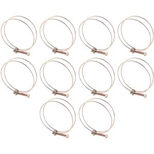 Unbranded Double Wire Water Hose Clamp Pipe Clip Hoop Unbranded Double Wire Water Hose Clamp Pipe Clip Hoop
