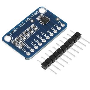 Unbranded 1pc 16‑Bit I2C ADC Development Board Analog to Unbranded 1pc 16‑Bit I2C ADC Development Board Analog to