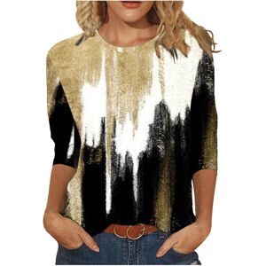 Unbranded (3XL, 17 Yellow) Ladies Tops Clearance Womens T Shirts Trendy 3/4 Sleeve Tunic T Unbranded (3XL, 17 Yellow) Ladies Tops Clearance Womens T Shirts Trendy 3/4 Sleeve Tunic T