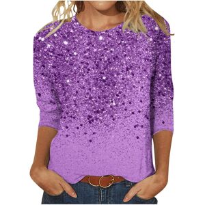 Unbranded (L, 14 Purple) Ladies Tops Clearance Womens T Shirts Trendy 3/4 Sleeve Tunic Top Unbranded (L, 14 Purple) Ladies Tops Clearance Womens T Shirts Trendy 3/4 Sleeve Tunic Top